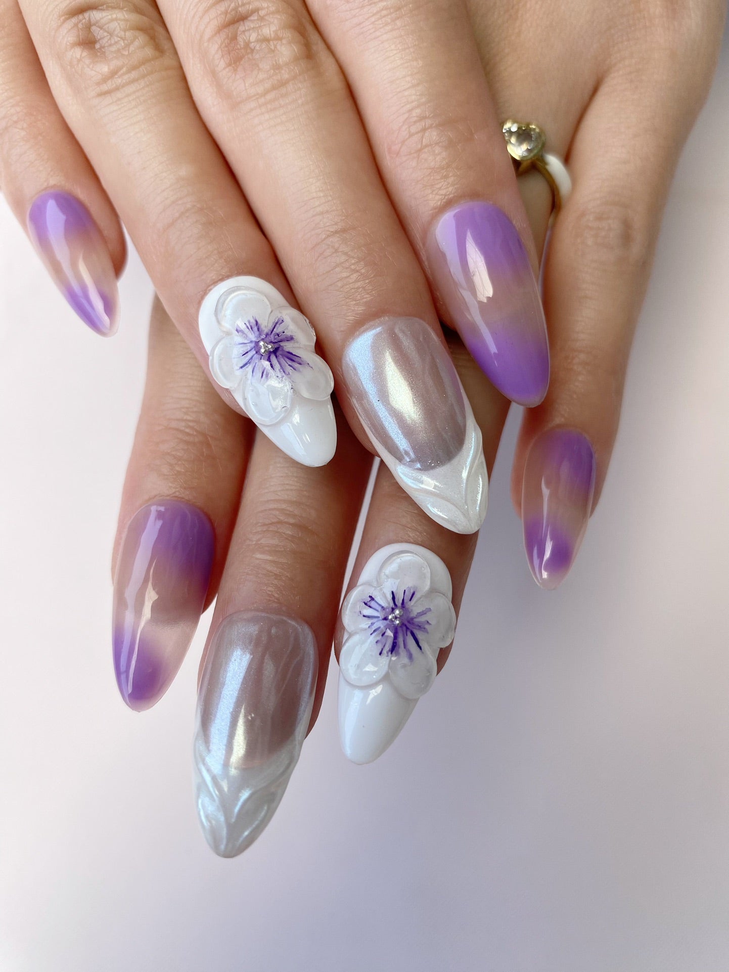 Mystic Purple Shimmer - Paripari Nails