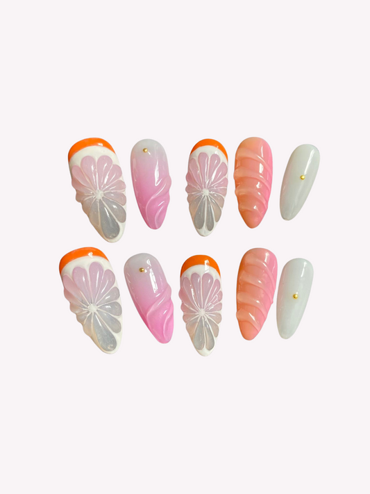 Orange Juice - Paripari Nails